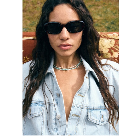 Zara TRF DENIM SHORT JUMPSUIT 4365/080 - Picture 12 of 15